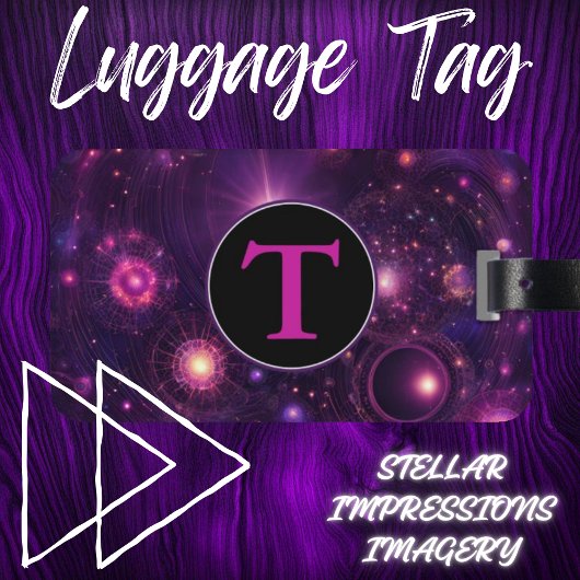 Étiquette À Bagage Le rêve de Quasar