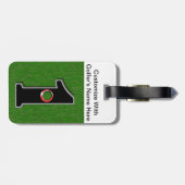 Étiquette À Bagage Le rêve du golfeur - trou dans un ! (Dos horizontal)