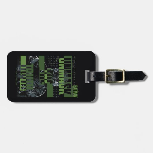 Étiquette À Bagage Le Riddler - Démasquer La Vérité (Devant horizontal)