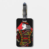 Étiquette À Bagage Le roi des diamants (Dos Vertical)