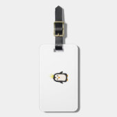 Étiquette À Bagage Le Roi pingouin (Devant Vertical)