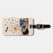 Étiquette À Bagage Le rose d'or (Devant horizontal)