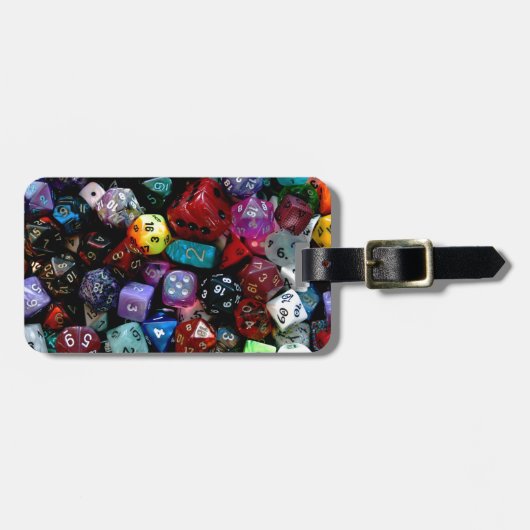 Étiquette À Bagage Le RPG Multi-a dégrossi des matrices (Devant horizontal)