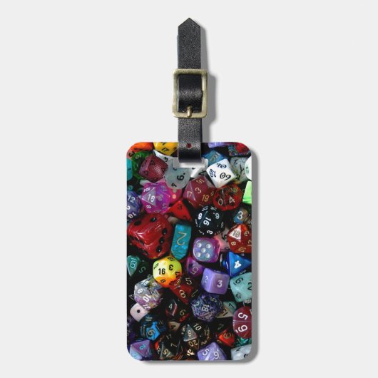 Étiquette À Bagage Le RPG Multi-a dégrossi des matrices (Devant Vertical)