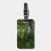 Étiquette À Bagage Le ruisseau Laughwater au parc national Mount Rain (Devant Vertical)