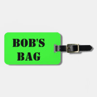 Le sac de Bob