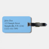 Étiquette À Bagage Le sentier du lac Josephine avec la guilde du mont (Dos horizontal)