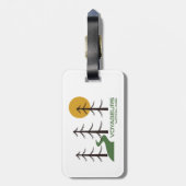 Étiquette À Bagage Le sentier du parc national des Voyageurs (Dos Vertical)