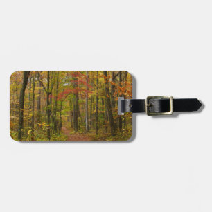 Étiquette À Bagage Le sentier Laurel Hill à l'automne