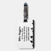 ÉTIQUETTE À BAGAGE LE SHIRE™ (Dos Vertical)