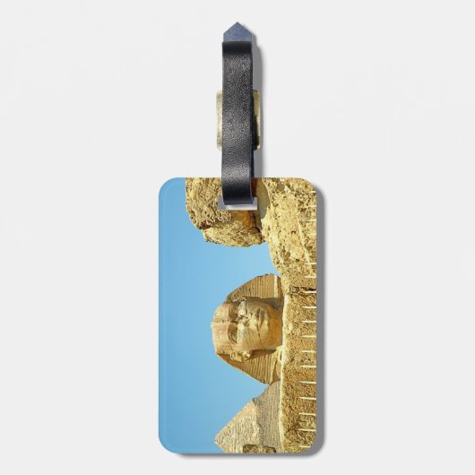 Étiquette À Bagage Le Sphinx (Dos Vertical)