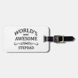 Étiquette À Bagage Le Stepdad le plus impressionnant du monde