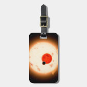 Étiquette À Bagage Le système Kepler-16. (Devant Vertical)