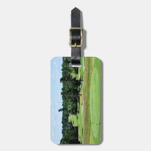Étiquette À Bagage Le terrain de golf (Devant Vertical)