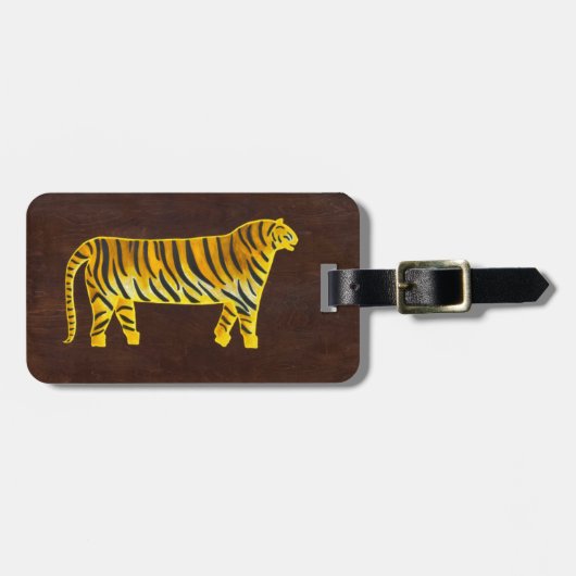 Étiquette À Bagage Le Tigre 2009 (Devant horizontal)