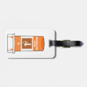 Étiquette À Bagage Le tir à l'arc est ma drogue (Dos horizontal)