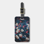 Étiquette À Bagage Le vin a goûté 2012 (Devant Vertical)