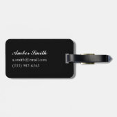 Étiquette À Bagage Le vin a goûté 2012 (Dos horizontal)