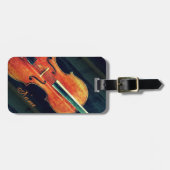 Étiquette À Bagage Le violoncelle/cadeaux personnalisés pour le (Devant horizontal)