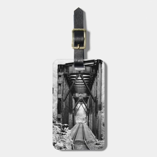 Étiquette À Bagage Le voyage (Devant Vertical)