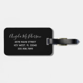 Étiquette À Bagage Le voyage, errent, éprouvent - l'étiquette de (Dos horizontal)