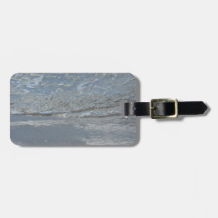 Étiquette À Bagage L'eau sur la plage Photographie Abstraite