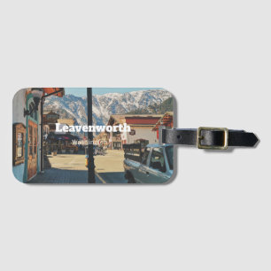 Étiquette À Bagage Leavenworth - Washington