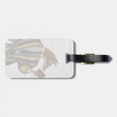 Étiquette À Bagage Lecteur de livre Fox (Dos horizontal)