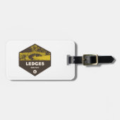 Étiquette À Bagage Ledges State Park Iowa (Devant horizontal)