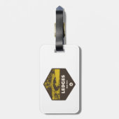 Étiquette À Bagage Ledges State Park Iowa (Dos Vertical)