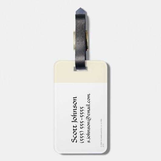 Étiquette À Bagage LEGOLAS GREENLEAF™ Graphique (Dos Vertical)