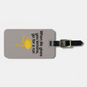 Étiquette À Bagage Lemons Go (Devant horizontal)