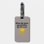 Étiquette À Bagage Lemons Go (Dos Vertical)