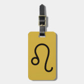 Étiquette À Bagage Leo (Devant Vertical)