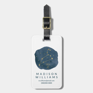 Étiquette À Bagage Leo