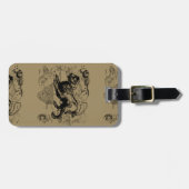 Étiquette À Bagage Leo Constellation Hevelius 1690 Juillet23 - Août 2 (Devant horizontal)