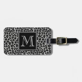 Étiquette À Bagage léopard des neiges (Devant horizontal)