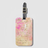 Étiquette À Bagage Leopard Peinture série Design 5 (Devant Vertical)