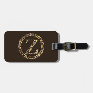 Étiquette À Bagage Leopard Z