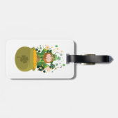 Étiquette À Bagage Leprechaun de Saint Patrick (Dos horizontal)