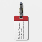 Étiquette À Bagage L'équipe du suicide | Équipe spéciale X (Dos Vertical)