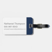 Étiquette À Bagage L'équipe du suicide | Harley Quinn Fern & Diamonds (Dos horizontal)