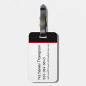 Étiquette À Bagage L'équipe du suicide | Harley Quinn Portrait de la (Dos Vertical)