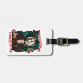 Étiquette À Bagage L'équipe du suicide | Harley Quinn Winking (Devant horizontal)