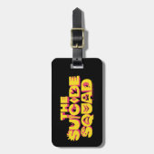 Étiquette À Bagage L'équipe du suicide | Logo d'icône de caractère (Devant Vertical)