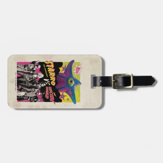 Étiquette À Bagage L'équipe du suicide | Starro Vs L'Équipe Suicide (Devant horizontal)