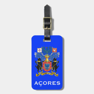 Étiquette À Bagage Les Açores - étiquette de bagage