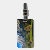 Étiquette À Bagage Les Alpes, Suisse (Devant Vertical)