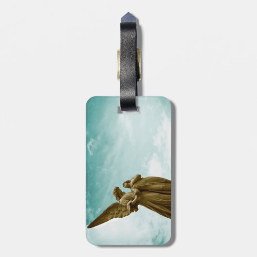 Étiquette À Bagage Les anges dans le ciel (Dos Vertical)