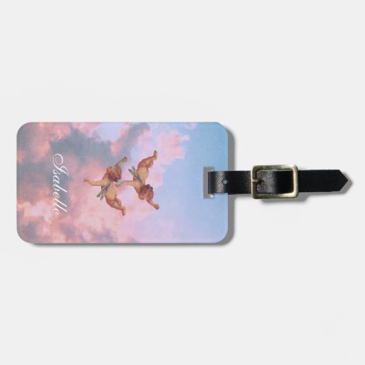 Étiquette À Bagage Les anges dans le ciel (Devant horizontal)